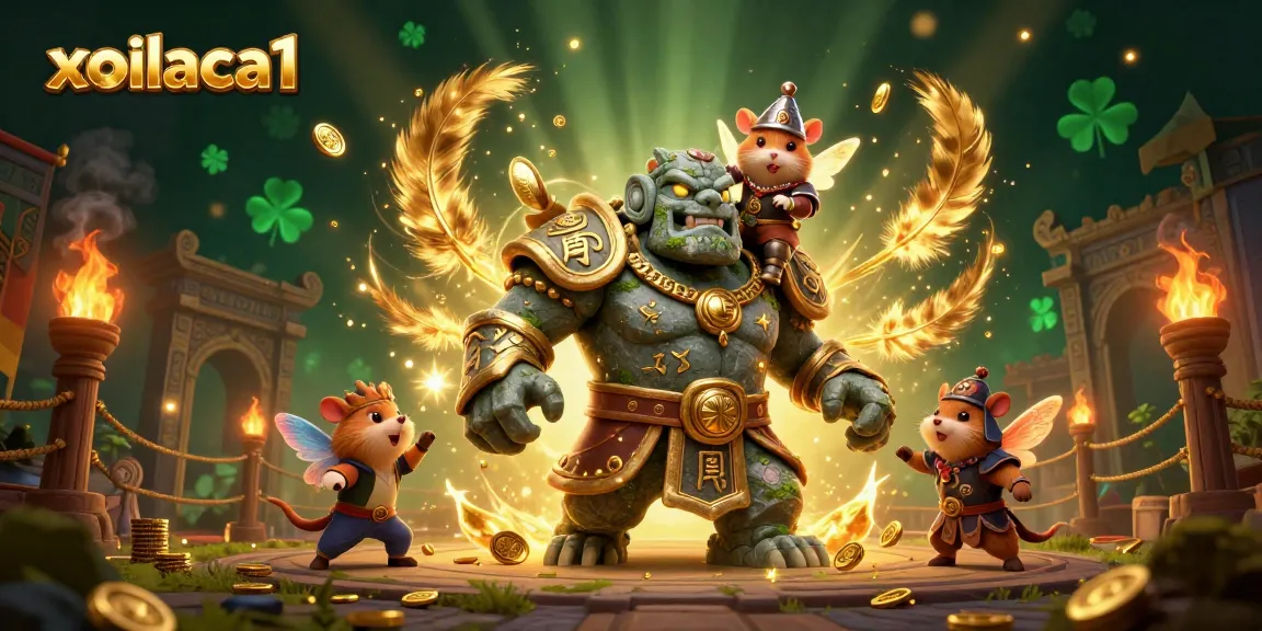 Xoilaca1's magical realm visualizes an exciting betting scene with vibrant casino elements and whimsical characters.