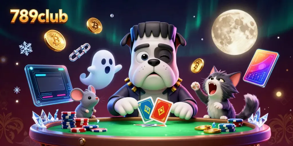 Engage in thrilling card games at 789club with unique characters in an exciting casino atmosphere.