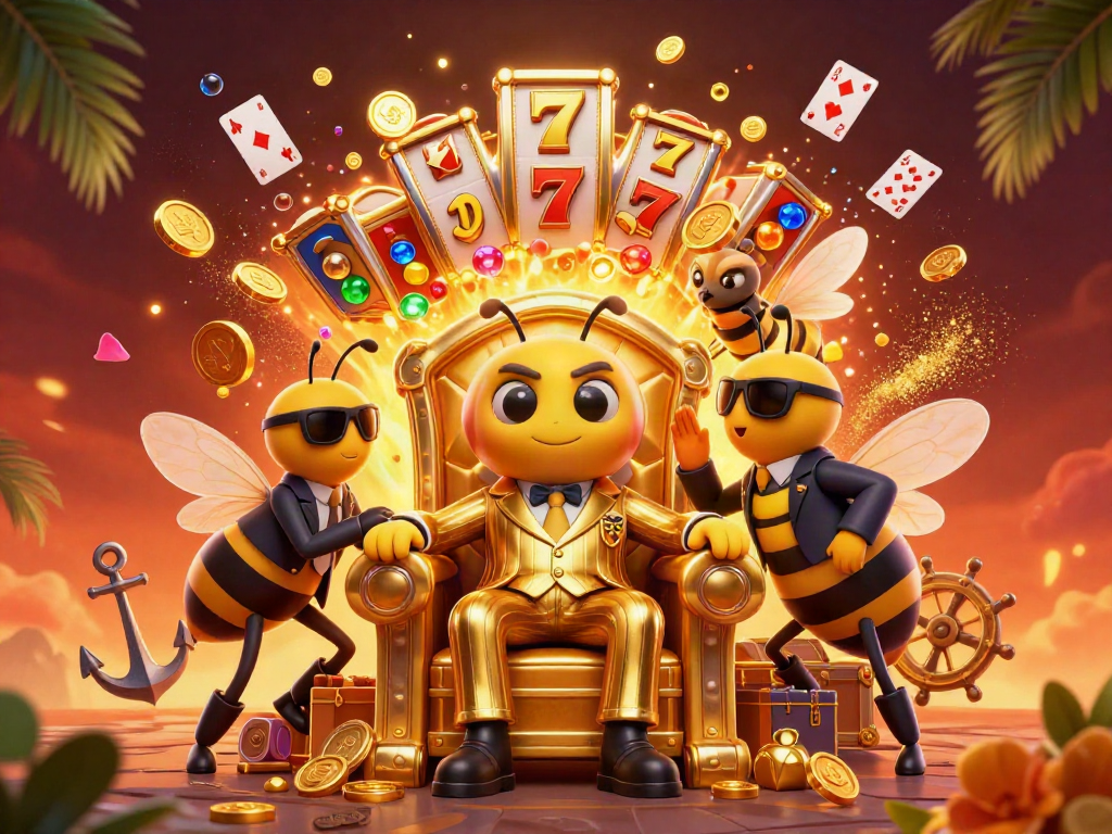 Engage in exciting nohu gameplay featuring diverse characters and dynamic game elements like slot reels and treasure.