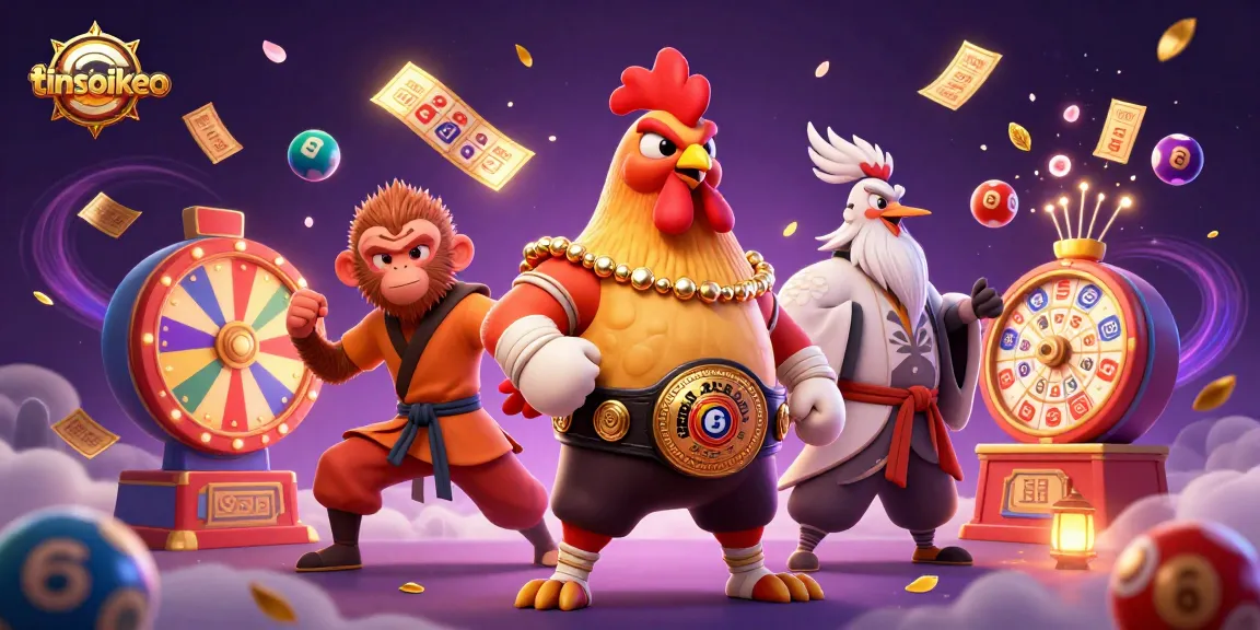 Engage with fun lottery games like tinsoikeo featuring dynamic bouncing balls and lively characters.