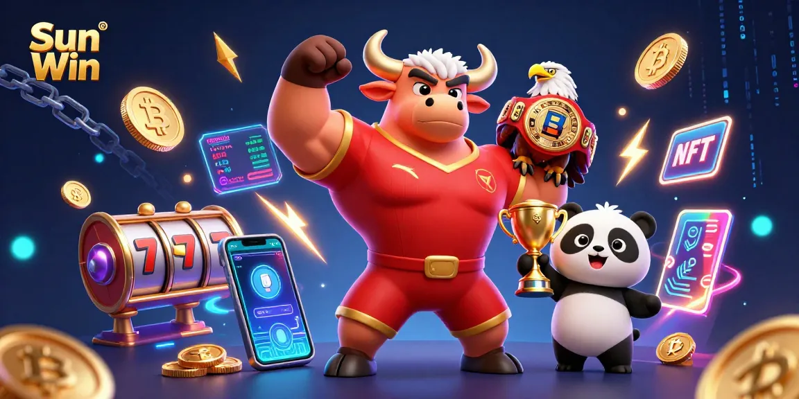 Win big with Sun Win's exciting online casino games featuring vibrant 3D characters.