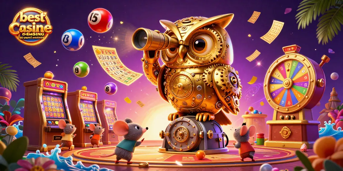 Experience the excitement of the best online casino fast payout Australia with vibrant characters and casino elements.