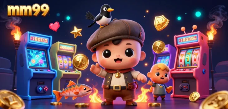 Play engaging gambling games at mm99 with colorful characters and exciting jackpots.